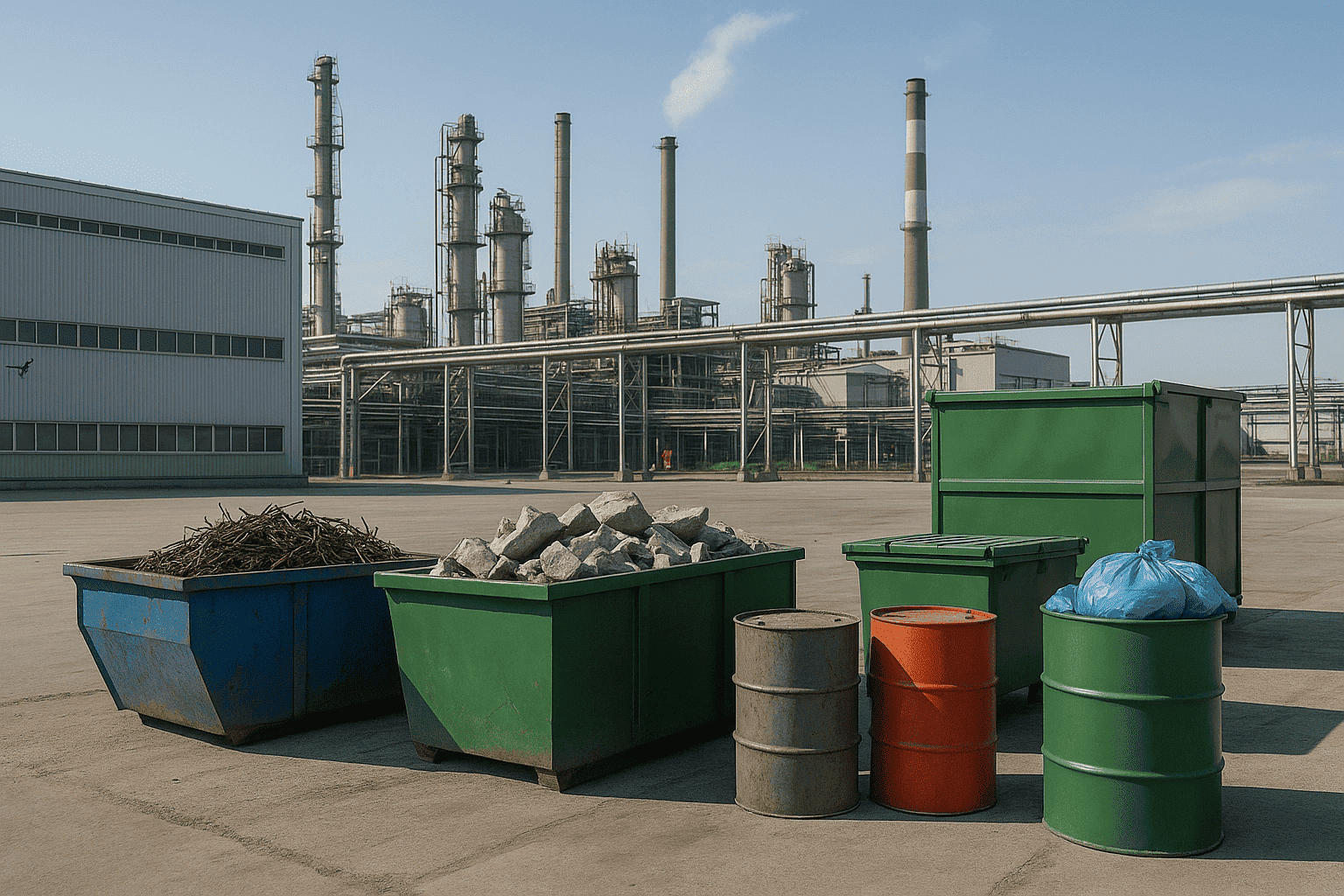 Что делать, если вы столкнулись с промышленными отходами руководство к действию