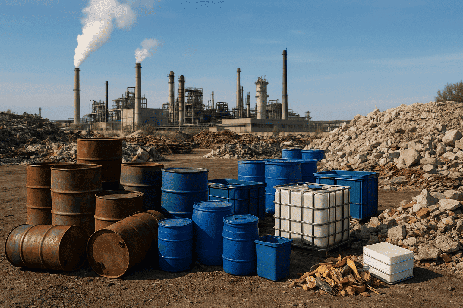 Утилизация промышленных отходов почему недостаточно просто «вывезти на свалку»