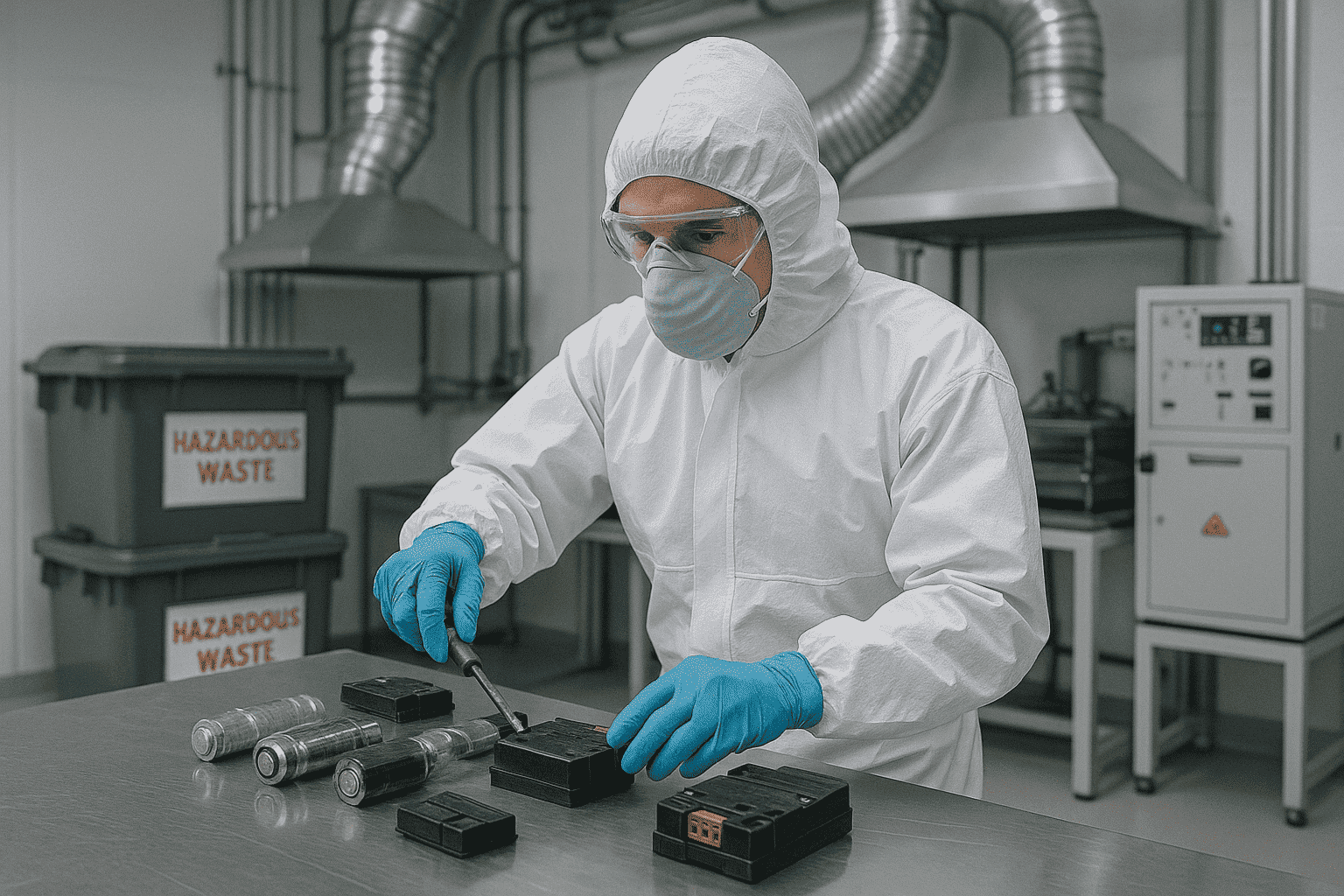 Обеззараживание аккумуляторов перед утилизацией безопасность и протоколы