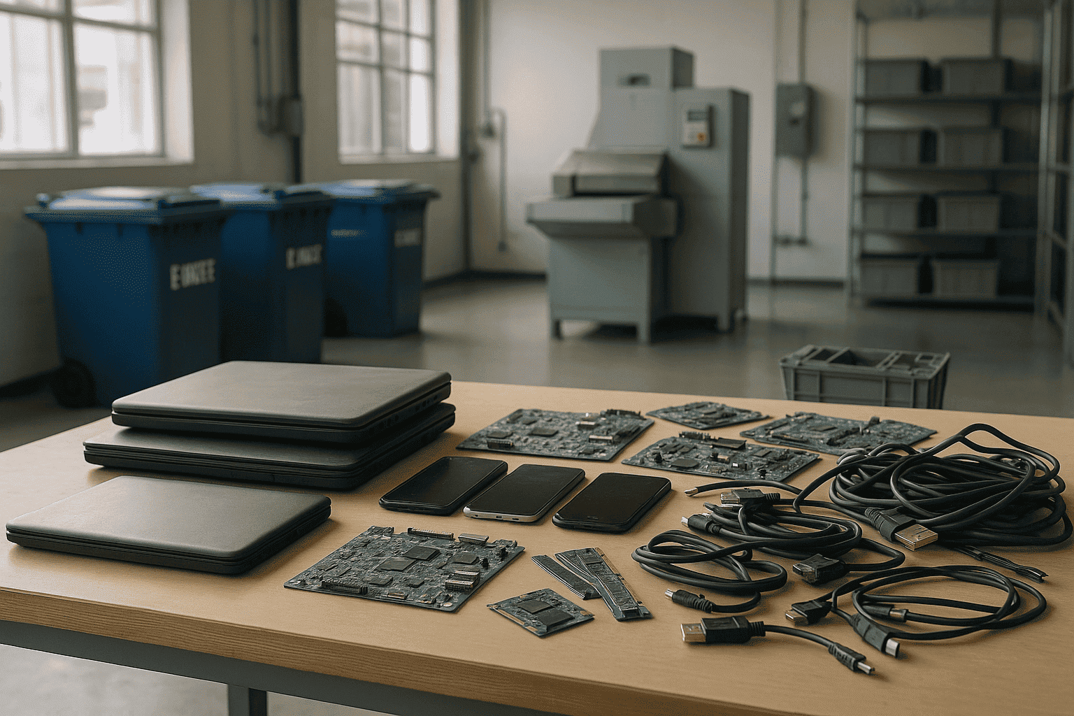 Утилизация электронных отходов от старых гаджетов до корпоративного оборудования