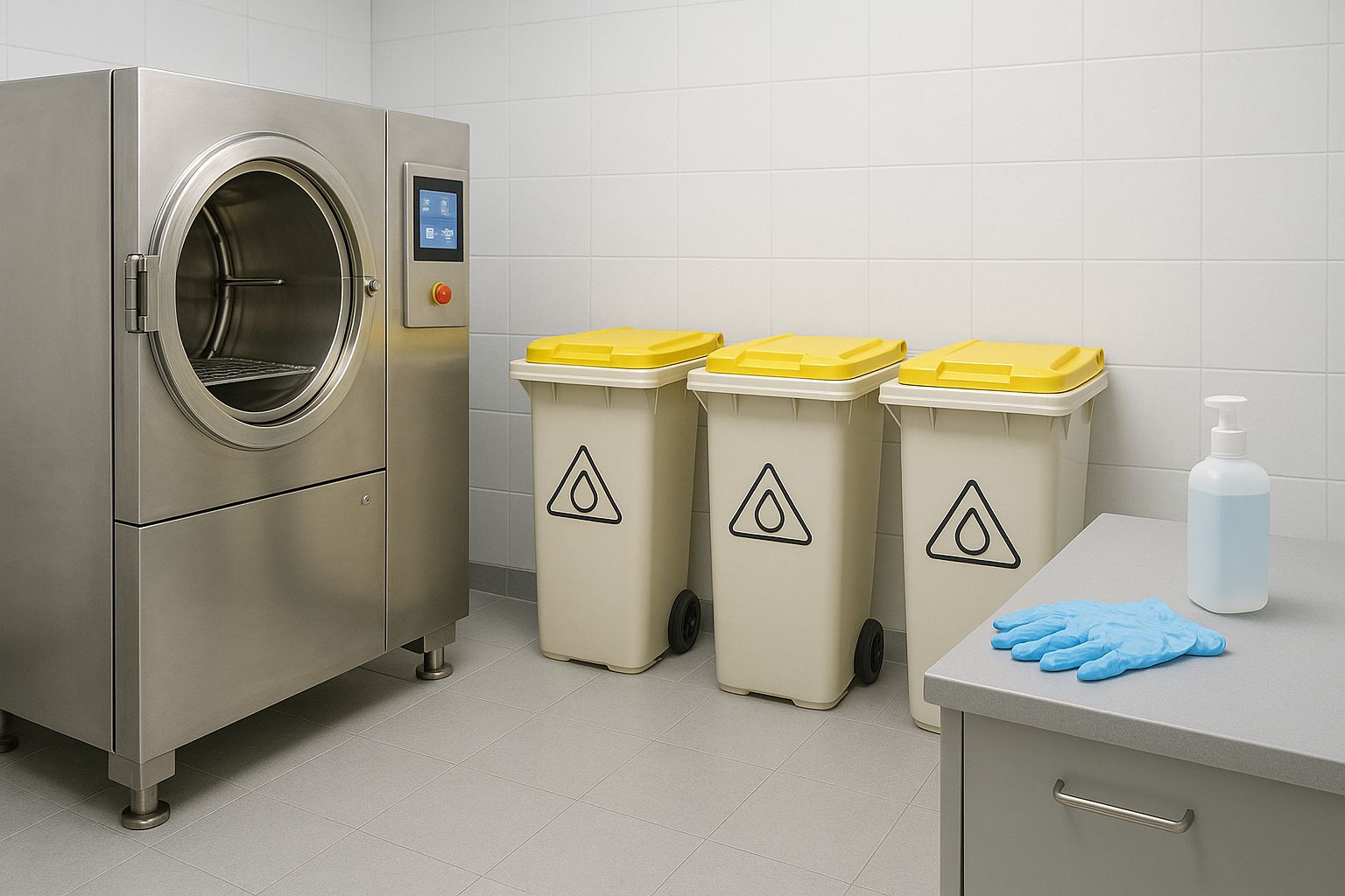 Технологии обеззараживания отходов класса А: паровые и химические методы