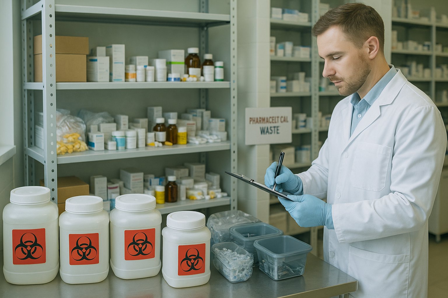 Утилизация просроченных лекарств из аптек и ЛПУ: новые требования Роспотребнадзора 2025–2026