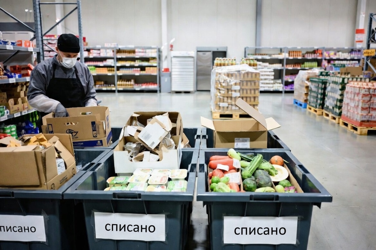 Пищевой неликвид в ритейле: утилизация продуктов в поврежденной упаковке и товаров с истекающим сроком годности