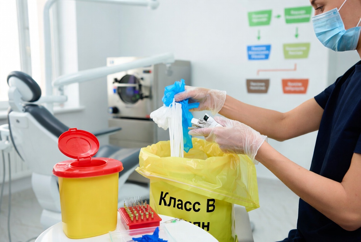 Утилизация отходов в стоматологии: Как частной клинике избежать штрафов Роспотребнадзора