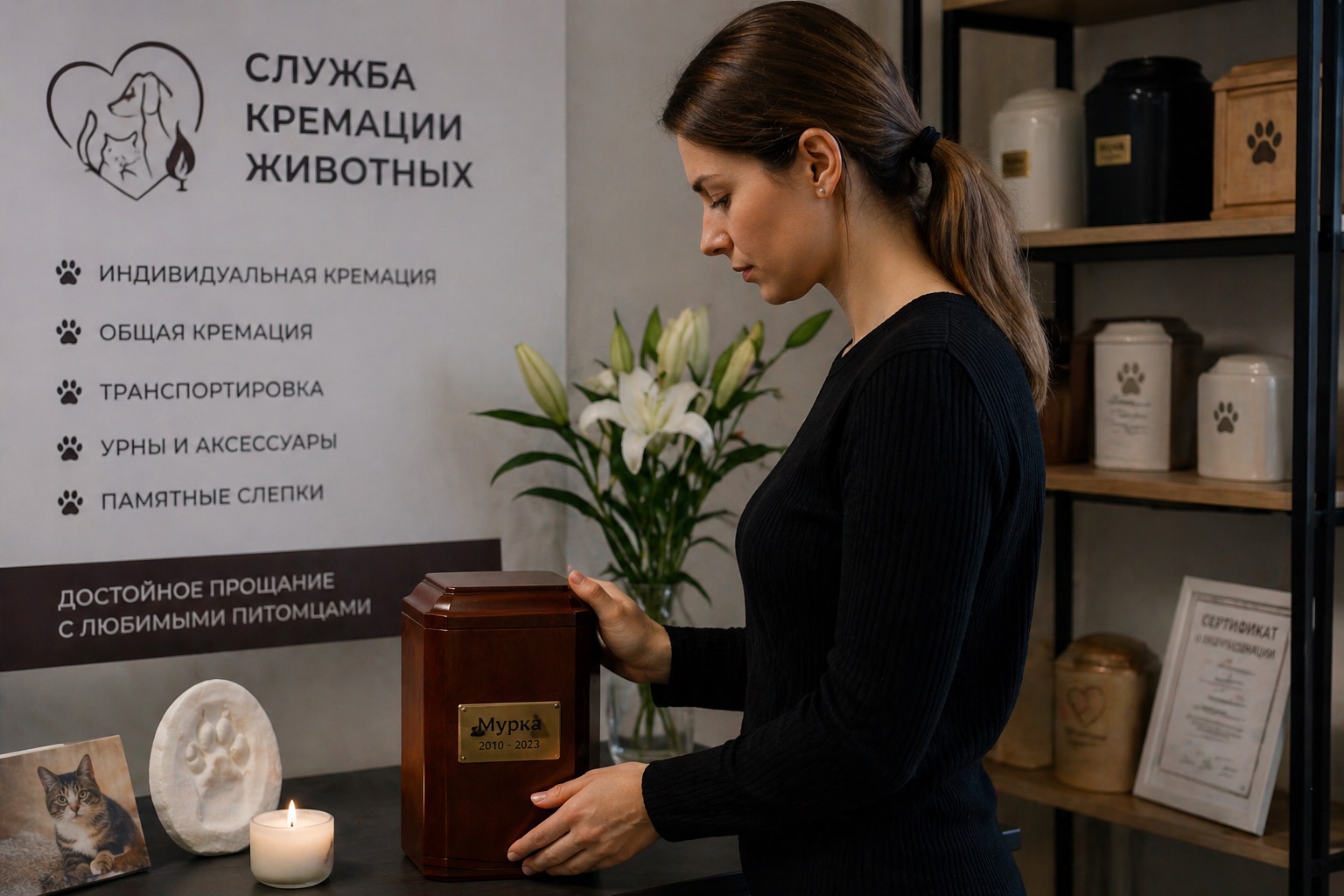 Как выбрать надежную службу кремации животных: на что обратить внимание владельцу