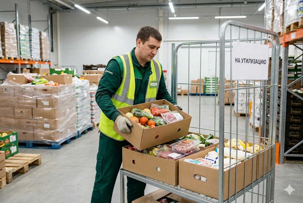 Утилизация просроченных продуктов питания: требования закона и риски для бизнеса